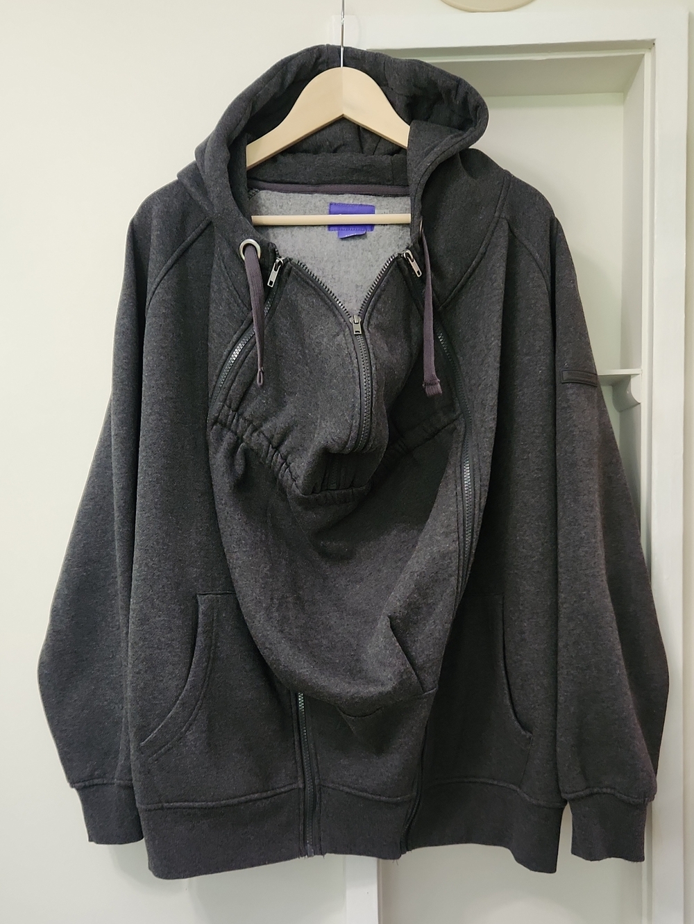 Seraphine Homme Ryan Men's Babywearing Hoodie Gray XL